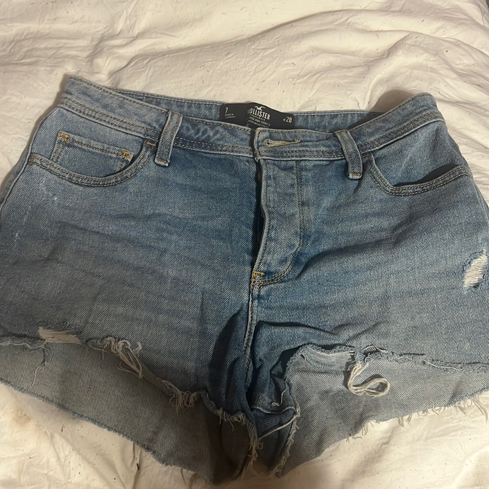 High-rise mom short